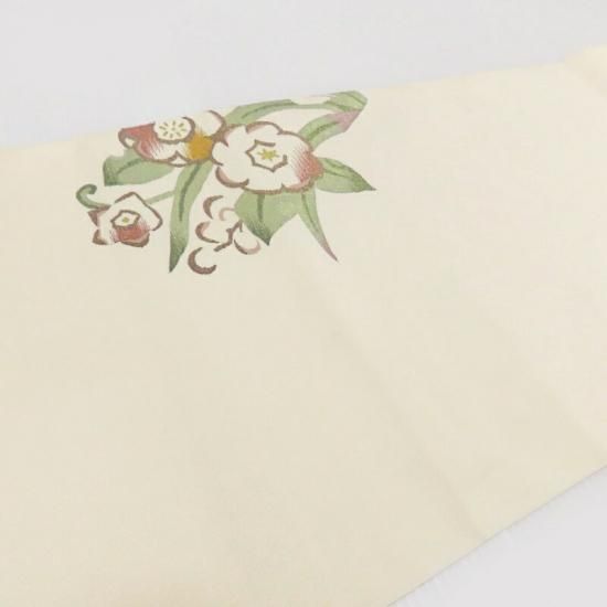 名古屋帯 綴れ織り 辻が花 お茶席着物 八寸名古屋帯 御仕立上り