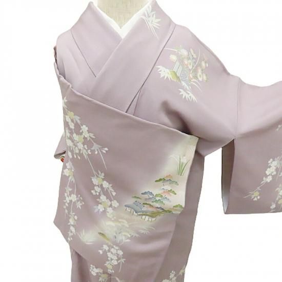 特価！新品 手描き友禅 茶屋辻 着物“心の景色”仕付糸付 訪問着 3343 楽天市場】茶屋辻文 訪問着の通販