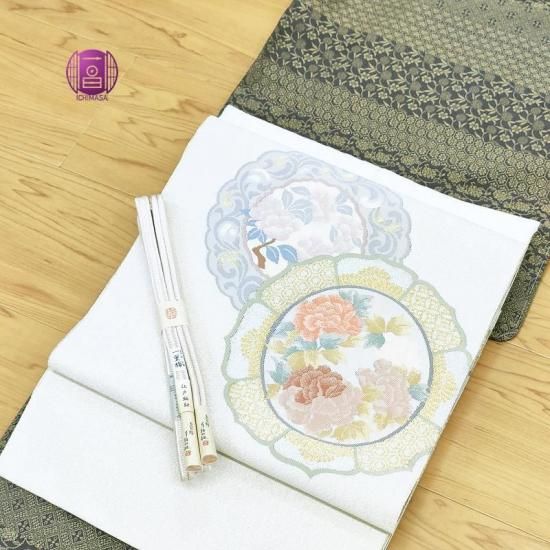 ぼかし染め訪問着　浅田綴れ名古屋帯　帯締め　未使用３点セット 楽天市場】帯締め帯揚げセット 帯締め 帯揚げセット訪問着