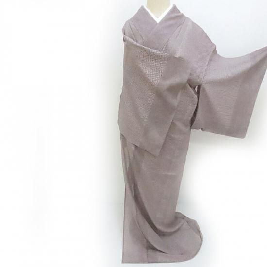 単衣【小紋】　総手縫い　寄せ柄　大人の粋 単衣【小紋】 総手縫い 寄せ柄 大人の粋 単衣【小紋】 総手縫い 寄せ