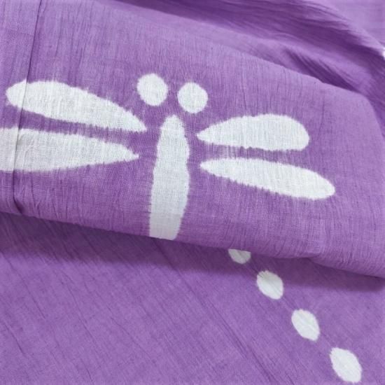 綿麻ゆかた　ほんのちょっぴり染め難あり 綿麻ゆかた ほんのちょっぴり染め難あり