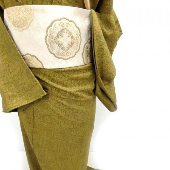 Matilda✺正絹 人間国宝 中村勇二郎落款 江戸小紋 着物 A3674 Matilda✺正絹 人間国宝 中村勇二郎落款 江戸小紋 着物 A3674