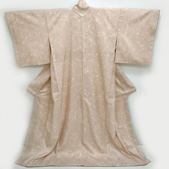 Club藤★御召織 小紋 塩沢絣 カジュアル小紋 御仕立上り(3443) Club藤☆御召織 小紋 塩沢絣 カジュアル小紋 御仕立上り(3443