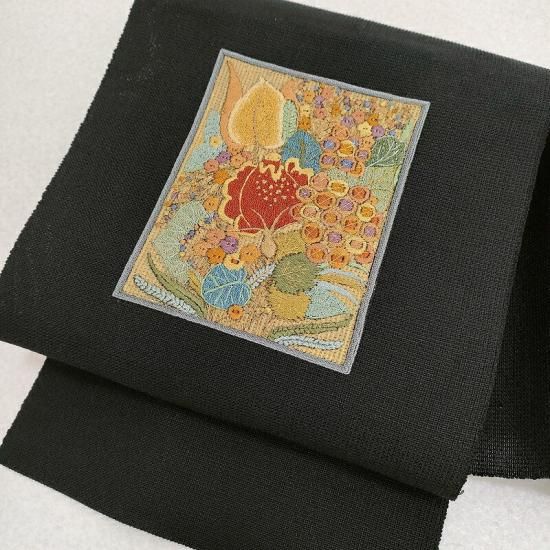 染め刺繍名古屋帯 楽天市場】【新古品】 すごい値！ 名古屋帯 九寸 未使用 正絹