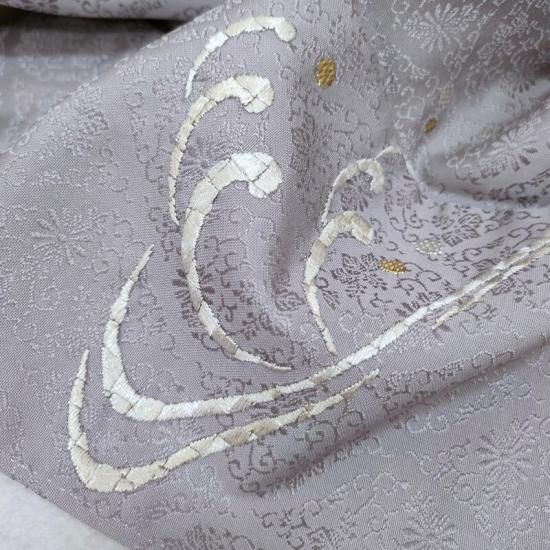 刺繍 付け下げ 紋意匠唐織 紋付訪問着 礼装 フォーマル 御仕立上