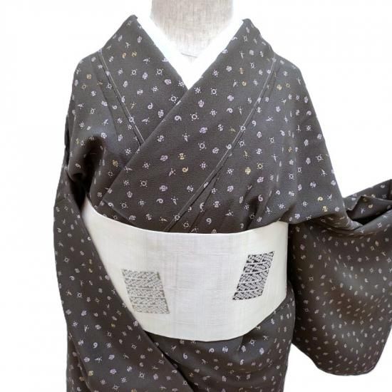 小紋 千地泰弘 宝尽し紋 カジュアルから順フォーマル お茶席にも