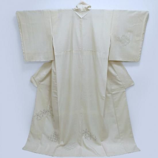 結城紬 付け下げ はたおり娘 奥順謹製 刺し子手刺繍 カジュアル着物 御仕立上り(3458) フォーマル 訪問着 御仕立上り 和服 着物コーディネート 袋帯 紬 訪問着 きもの お茶席着物 着物初心者 リサイクル着物 小紋 一昌 セレクトきもの一昌 大人の着物 藤林徳扇 婚礼着物 ブライダル  道中着 留袖 サイクル着物 綺麗な着物  名古屋帯 友禅 色無地