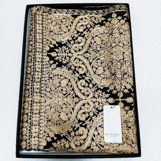 ショール 岡重 OKAJIMA 刺繍 大判 和洋兼用 wool カラーが選べる「飴色」 フォーマル 訪問着 御仕立上り 和服 着物コーディネート 袋帯 紬 訪問着 きもの お茶席着物 着物初心者 リサイクル着物 小紋 一昌 セレクトきもの一昌 大人の着物 藤林徳扇 婚礼着物 ブライダル  道中着 留袖 サイクル着物 綺麗な着物  名古屋帯 友禅 色無地