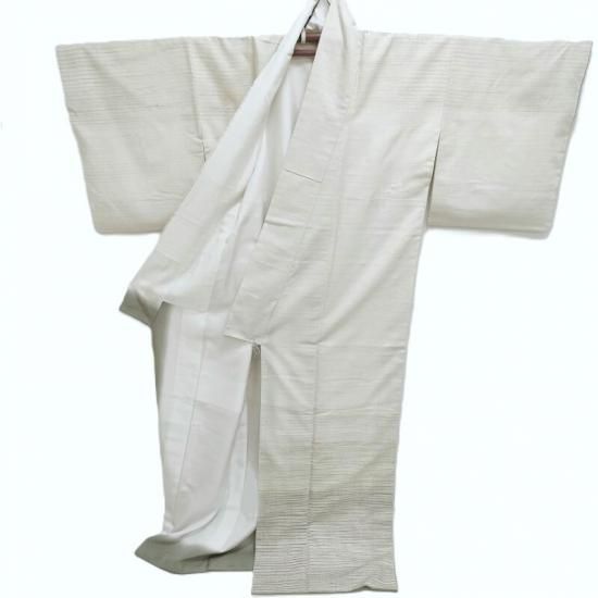 結城紬 付け下げ 奥順謹製 茨城県特選指定 横段絣 カジュアル 御仕立