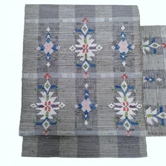 名古屋帯 帯屋捨松 八寸名古屋帯 カジュアル名古屋帯 御仕立上り (3464