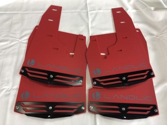 DELICA D:5 マッドフラップ JASPER レッド Amazon | JEPPESEN マッドフラップ（レッド） 1台分 （デリカD:5