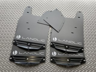 LANDLIC　マッドフラップ　ＢＬＡＣＫ　150プラド後期型