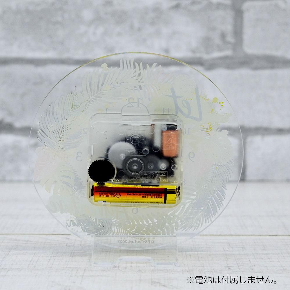 Poppin'Party メモリアルアクリル置時計 10th Anniversary Poppin Party 4コン BanG Dream! Poppin'Party