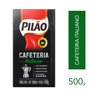 CAFÉ PILÃO CAFETERIA ITALIANO 500G 