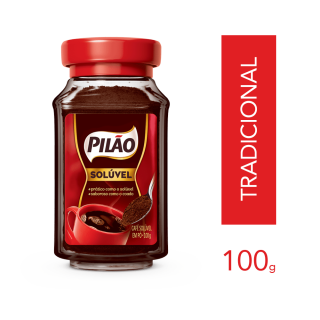 CAFÉ PILÃO SOLÚVEL 100G    