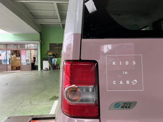 ”KIDS IN CAR” Sticker ~Baby Choplin ver~