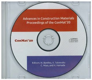 Advances in Construction Materials Proceedings of the ConMat'20CD