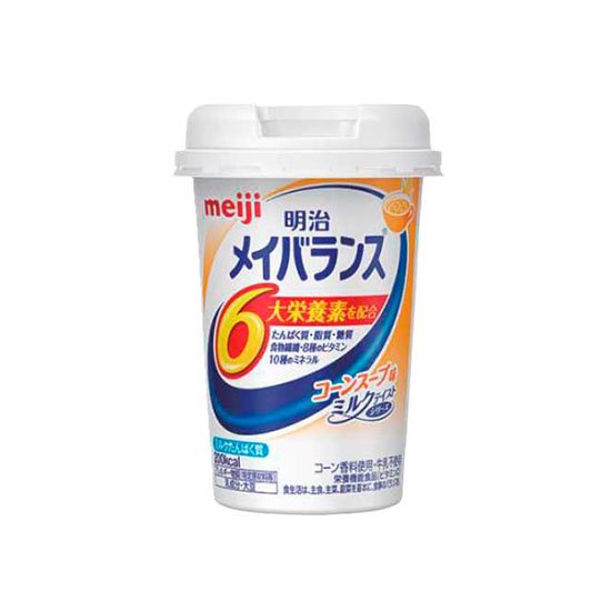 明治メイバランスＭｉｎｉカップ コーンスープ味 １２５ｍｌ × ２４本