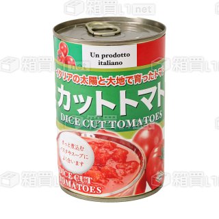 カットトマト缶　ＥＯ　４００ｇ　×　２４個
