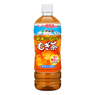 伊藤園　健康ミネラルむぎ茶　６５０ｍｌ　ペットボトル　×　２４本
