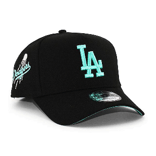 ˥塼 ʥåץХåå ˹ NEW ERA 9forty  ǥ MLB 󥼥륹 ɥ㡼 ե꡼ [ bk ]