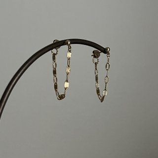 Oval chain pierce