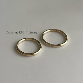 Classy ring K10YG (1.2mm)