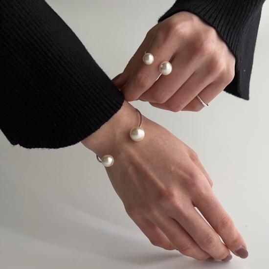 Pearl ring「S」 - No.25 accessory