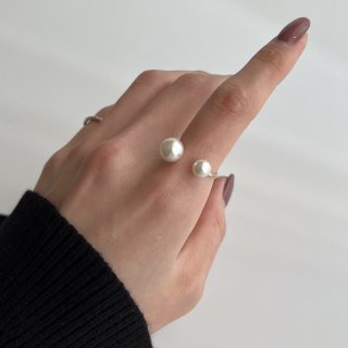 Pearl ring「S」 - No.25 accessory