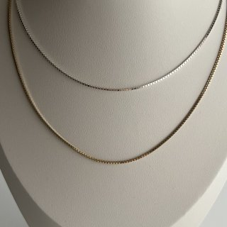 Box chain necklace (1.25mm)