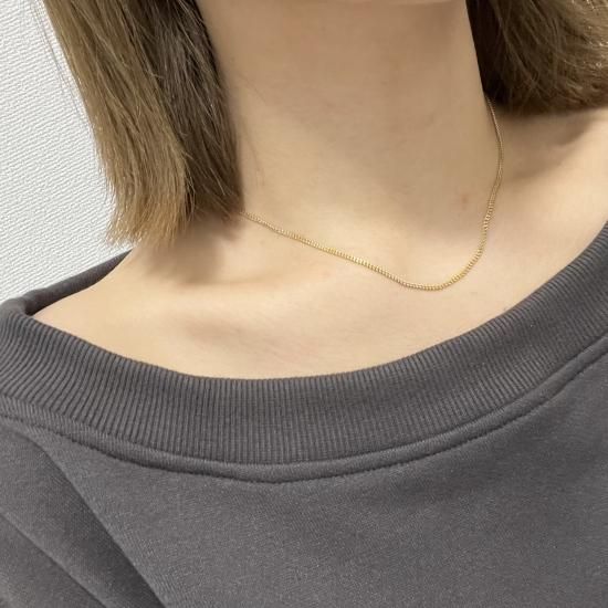 アクセサリー Kihei Necklace Gold Kihei Necklace Approximately 15g Necklace 12 DCT 60cm Cold