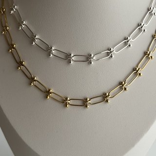 Bone chain necklace