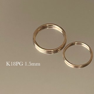 Classy ring K18PG (1.5mm)