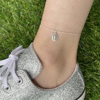 Coin anklet SILVER