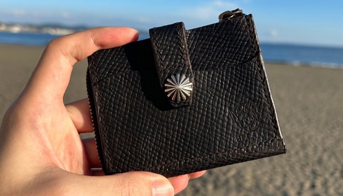 BELAKE ѥȺ CFSTEAD dark chocolate leather compact wallet(㡼륺աƥå 祳졼ȥ쥶 ѥȥå)ܺ2