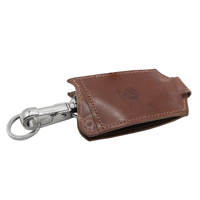 BELAKE キーケース wave leather keycase with turquoise concho （ウェイブレザーキーケース with ターコイズコンチョ） 詳細1