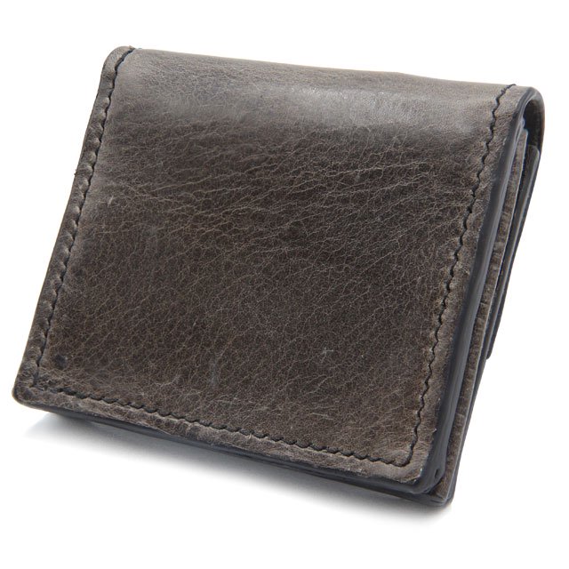 BELAKE ミニ財布 mini wallet down wave brown douglas leather