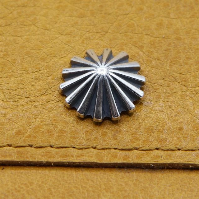 ミニアポロ シルバーコンチョボタン 15mm ミニアポロ シルバーコンチョボタン 15mm