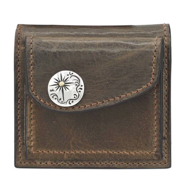 BELAKE ミニ財布 mini wallet douglas brown leather (ダグラスブラウンレザーミニウォレット )