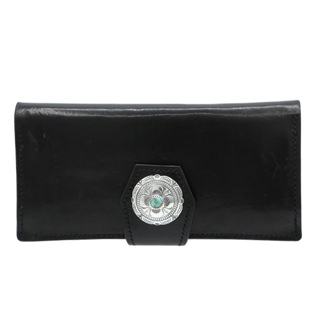 BELAKE 長財布 long wallet douglas black leather (ダグラスブラック