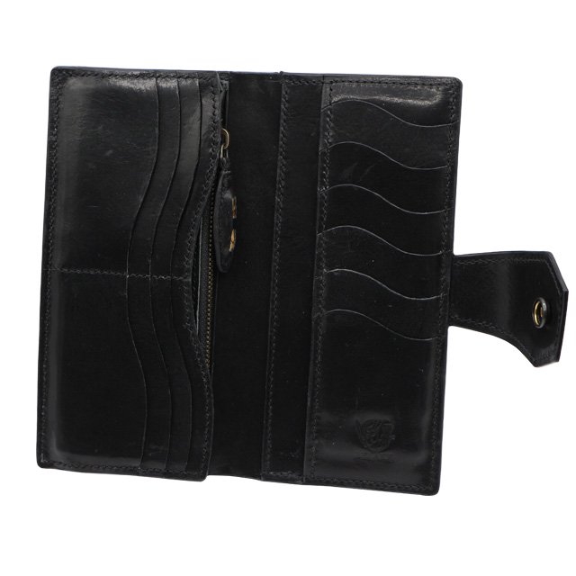 BELAKE Ĺ long wallet douglas black leather (饹֥å쥶󥰥å ) ܺ1
