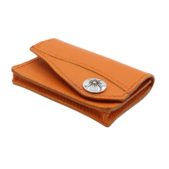 BELAKE ̾졦ɥ ANNONAY boxcalf orange leather card case (Υͥ ܥå 󥸥쥶 ɥ) ܺ2