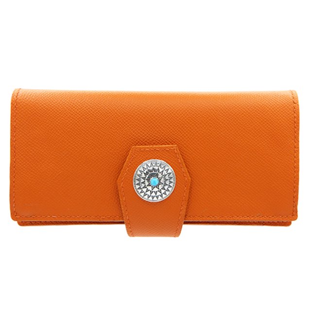 BELAKE Ĺ long wallet ANNONAY boxcalf orange leather(Υͥ 󥸥쥶 󥰥å)