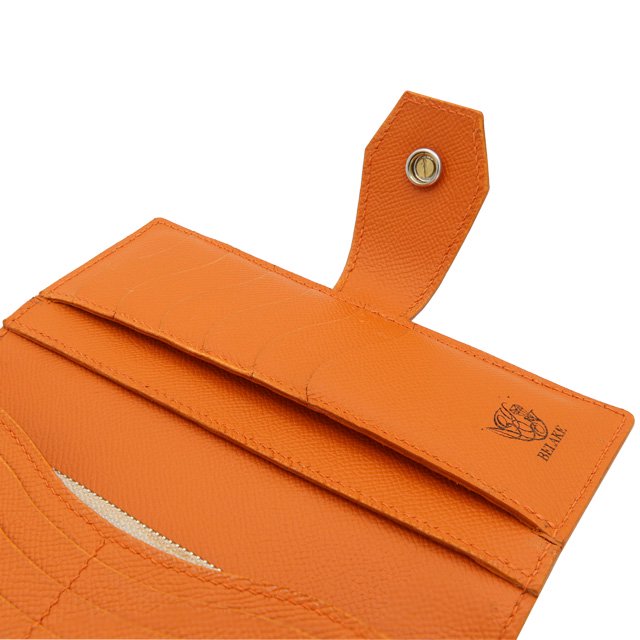 BELAKE 長財布 long wallet ANNONAY boxcalf orange leather(アノネイ 