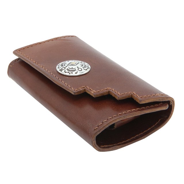 BELAKE キーケース keycase Stairway brown leather(ステアウェイ