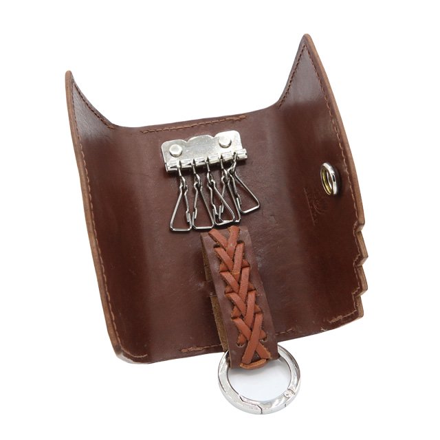 BELAKE  keycase Stairway brown leather(ƥ֥饦쥶)ܺ3