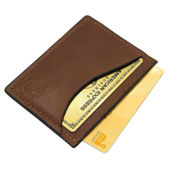 BELAKE カードケース・パスケース terra firma brown leather card case(テラフィルマブラウンカードケース)詳細3