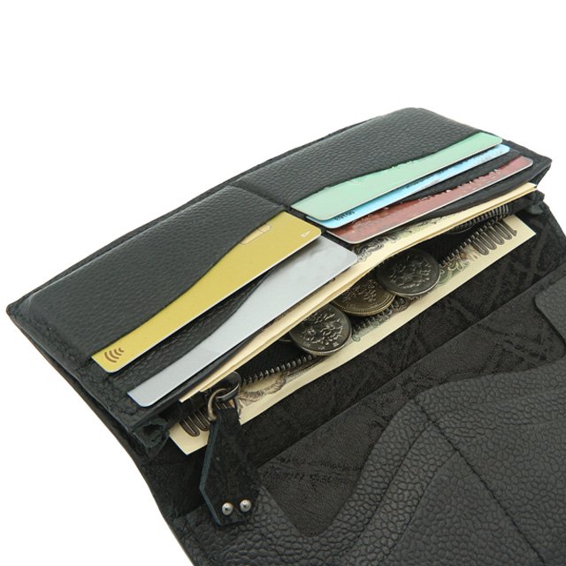 BELAKE 長財布 ANNONAY black leather long wallet (アノネイ ブラック