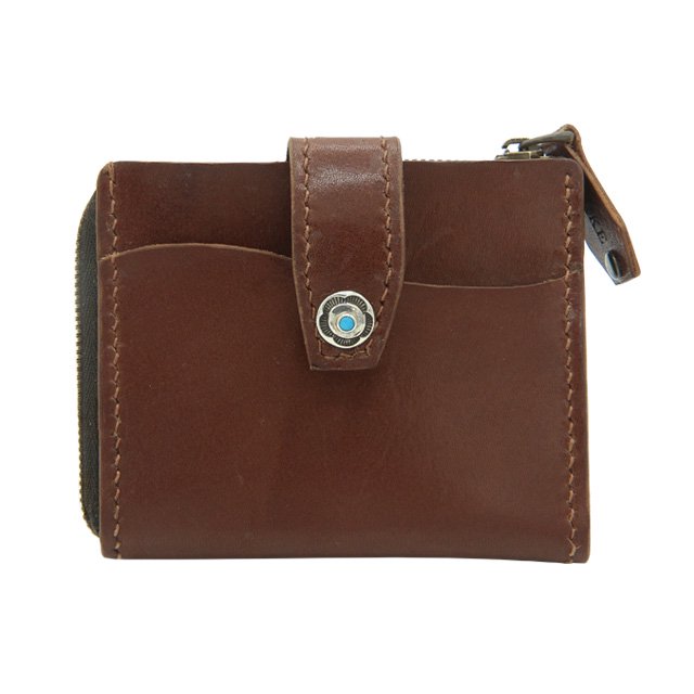 BELAKE ɥ cultured brown leather multi card case(㡼ɥ֥饦 ޥɥ)