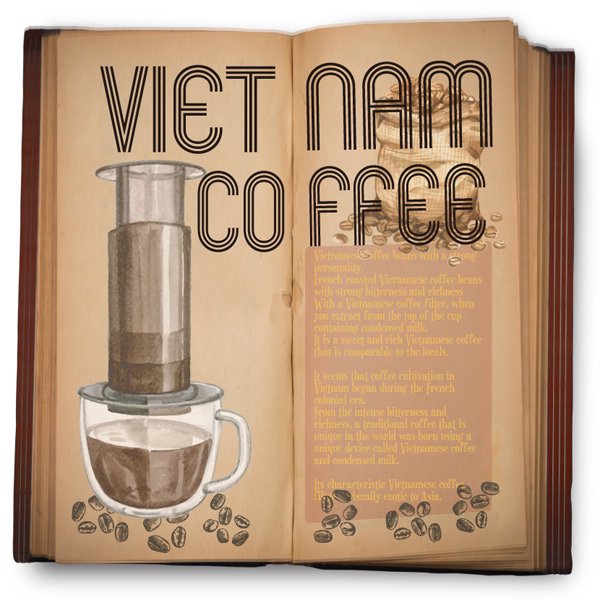 ベトナム 200ｇ/強い強い苦みとコク